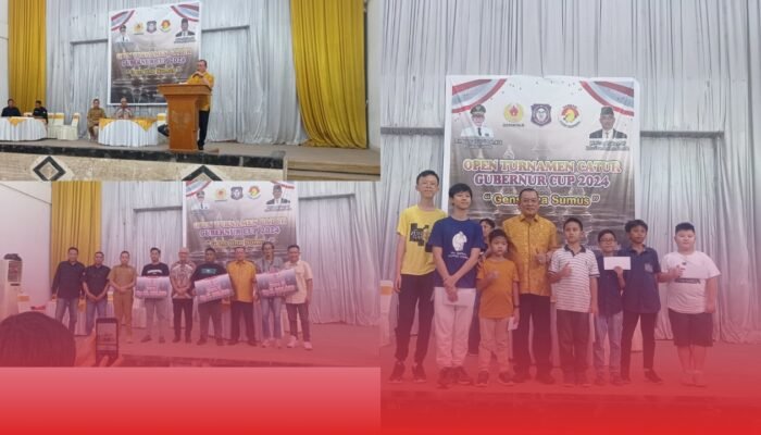Turnamen Catur Resmi Ditutup, Fikram Salilama : Ini Upaya Memotivasi Atlet Catur Junior