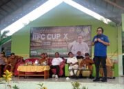 Aleg Deprov Gorontalo Erwin Ismail Jadi Sponsor Turnamen Sepak Bola BFC Cup X