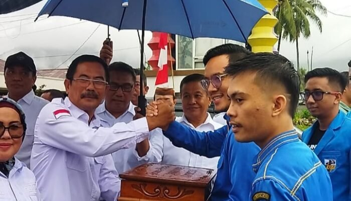 Peringati Hari Patriotik, KNPI Kota Gorontalo Terima Bendera Pusaka 23 Januari