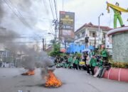 Kampanyekan isu Indonesia Gelap, Ratusan mahasiswa Gelar Aksi di Bundaran Saronde Gorontalo