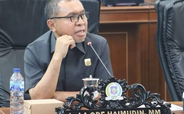 Aleg La Ode Haimudin Nilai Kepemimpinan Gusnar-Idah Potensi Besar Gorontalo Bakal Maju