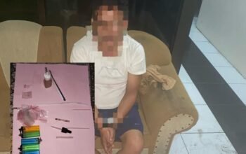 Seorang Pria Dibekuk Polisi Diduga Miliki Sabu Setelah Kembali dari Luwuk Banggai