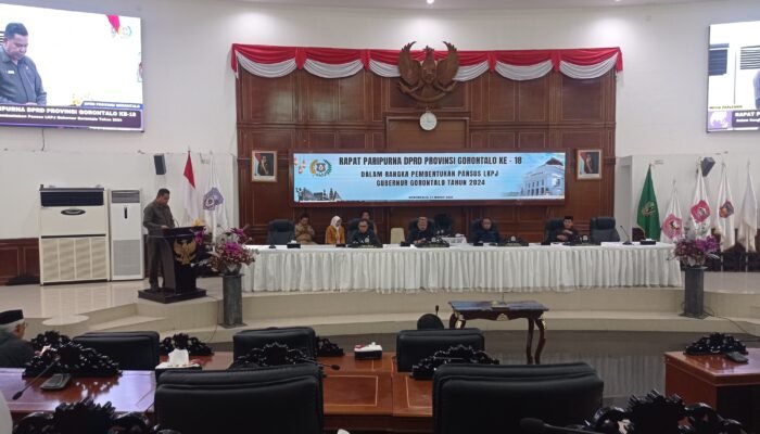 DPRD Provinsi Gorontalo Bentuk Pansus LKPJ Gubernur Tahun 2024, Yeyen Sidiki Terpilih Jadi Ketua