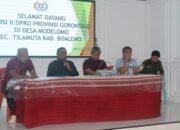 Komisi II Deprov Gorontalo Monitoring Persiapan Pembentukan KMP Desa Modelomo