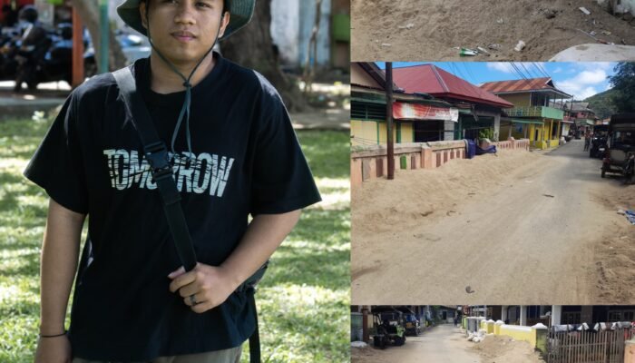 Warga Resah: Timbunan Akibat Longsor Tak Ditangani, Ketua KNPI Hulonthalangi Tantang Camat Segera Tindaklanjuti