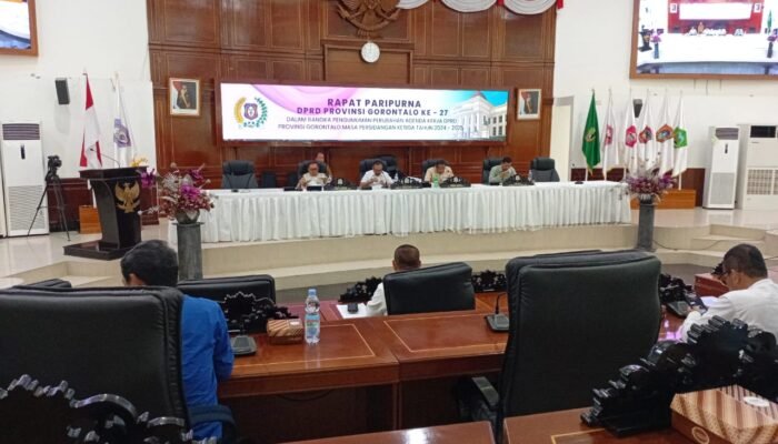 Paripurna Deprov Gorontalo ke-27: Bahas Perubahan Agenda Kerja DPRD