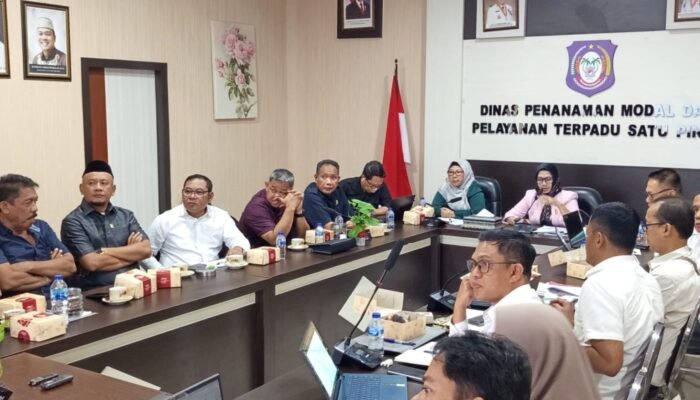 Pansus Pertambangan Deprov Gorontalo Kunjungi Dinas PM-PTSP, Koordinasikan Data PT. Gorontalo Mineral