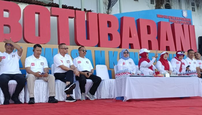 Ketua Deprov Gorontalo Hadiri Pencanangan HUT RI ke-80 di Kawasan Wisata Hiu Paus