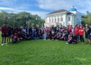 Mahasiswa KKN Desa Huluduotamo Ikut Meriahkan Jalan Sehat Pemkab Bone Bolango