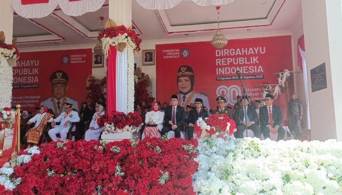 Ketua Deprov Gorontalo Hadiri Upacara Proklamasi HUT RI ke-80: Tekankan Pentingnya Sinergi