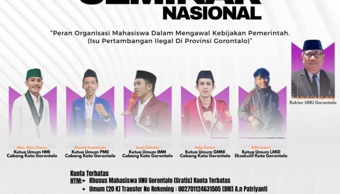 Jurusan Studi Pemerintahan UNU Gelar Seminar Nasional, Bahas Peran Organ Mahasiswa Terhadap Kebijakan Pemerintah