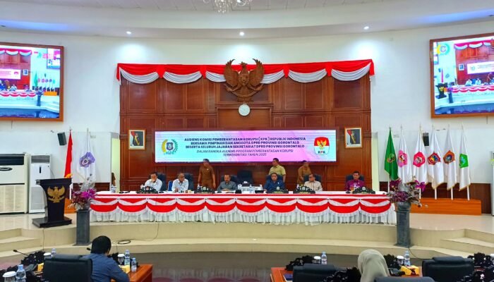 Deprov Gorontalo Gandeng KPK RI, Perkuat Sistem Pencegahan Korupsi Terintegrasi